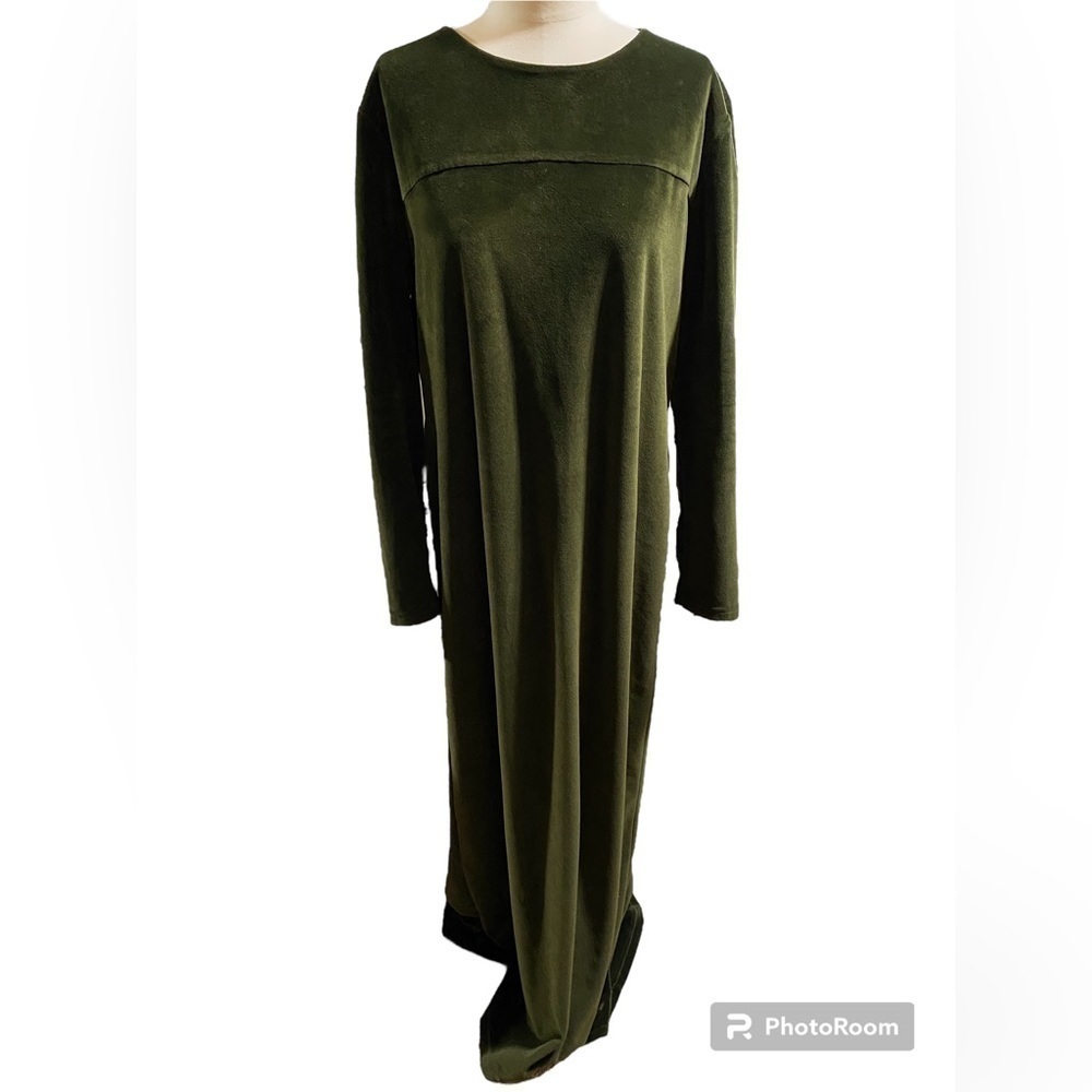 Harve Bernard Olive Green Floor Length Women’s Dress XL